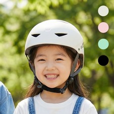 고젯 어린이 헬멧 키즈 유아 자전거 안전모 초등학생 킥보드 핼멧, 1개, 아이보리