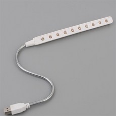 짱이상회 USB LED 스탠드라이트 미니usbled라이트, 5구