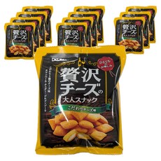 Kikuya Luxury Cheese Snacks for Adults 成人奢華起司點心 嚴選起司口味, 12個, 30g