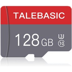 태블릿휴대폰카메라자동차 오디오게임 콘솔용 어댑터가 있는 16GB 메모리 카드 클래스 10 U3 고속 TF 카드16GB 1개, 128GB-1PCS