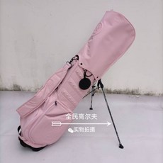 高爾夫支架球包 輕便防水 PU 帶輪子 帽子罩, 如圖所示