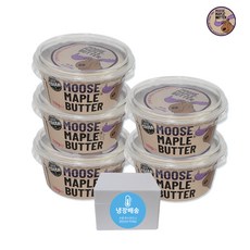 moose 메이플 버터, 150g, 5개