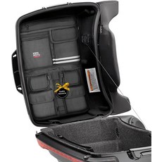 로드 글라이드 킹 일렉트라 스트리트 투어 여행팩스를 위한 케미모토 패키지 뚜껑 정리함, 01 Black