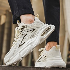 Gradle남자 에어쿠션운동화 충격 흡수 키높이 스니커즈 워킹화 남성 런닝화 어글리슈즈