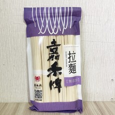 嘉禾牌 家常麵 細麵 拉麵 無添加 500g, 1個