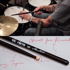 Vic Firth Steve Gadd 簽名款鼓棒 (SSG) 美國製 黑色, 1個
