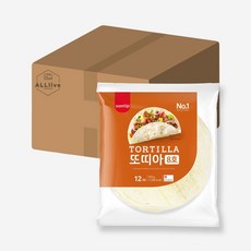 삼립 간식 냉동 밀 또띠아 8호, 504g