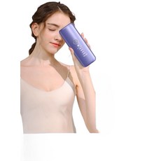 레이저 제모기 남성수염 제모기계 굵은털 솜털 면도기 히게 탈모기 베이직형, 크리스탈퍼플