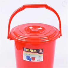 마린스토어 바스켓6호 6L 플라스틱통, 파랑