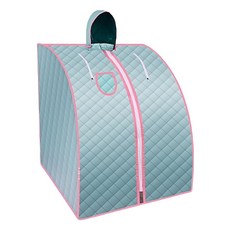 可折疊汗蒸箱，遠程遙控，多種顏色可選, 藍色, 2L9檔智能薰蒸儀