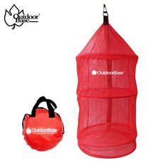 【OutdoorBase】小蘋果餐廚掛籃 No.25834, 紅色, 1個