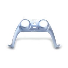 PS5手柄裝飾片 替換裝飾片 電鍍迷彩 PS5手柄改色配件, 噴鈦金藍, 1個