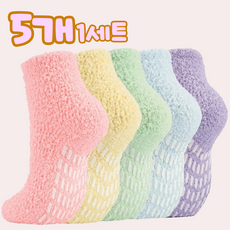 PridePage 미끄럼방지 포근한 무압박 수면양말
