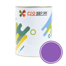 디오페인트 멀티퍼퍼스 벽지 가구용 페인트, 1개, 1L, 비비드44 (퍼플)