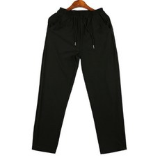 무지 남녀 밴딩 팬츠 츄리닝 바지 세미바지 스판