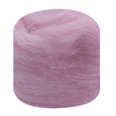 JY 羊毛氈材料包 長纖維70S羊毛條 DIY手作材料, 6淺紫【10g/每包】, 1個
