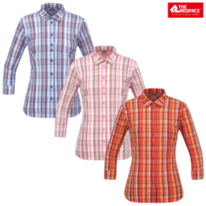 레드페이스 레드페이스 여성 세나쿨체크7부우먼셔츠 REWFWSS21051