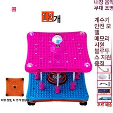 트위스터 운동기구 뱃살 운동 홈트 허리 트위스트 스트레칭 전신 원판 스텝퍼 바디 발판, 1개, 고급 음악 포함 13레그 5좌석
