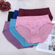 Mordenco 牛奶絲縷空蕾絲內褲, 單件隨機不挑色
