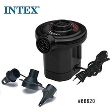 INTEX原裝快速充氣泵，220V/110V電泵，正品保證，快速充氣，輕巧便攜，多種球類適用, 1個, 220-240V電泵