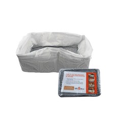 貓砂盆過濾網 貓砂過濾袋 免鏟屎清潔網, 1個, 小款 適合35x24cm貓砂盆