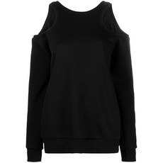 이오아나시올라쿠 백리스 컷아웃 스웨트셔츠