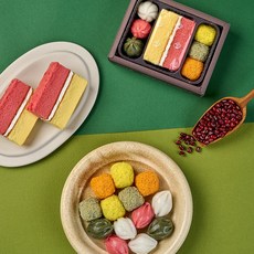 [떡보의하루 본사] 답례떡 정담7호 전국150여개 매장 직접배달, 135g, 20개