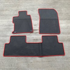 【猴野人】HONDA 本田 CIVIC 汽車腳踏墊 橡膠材質 防水耐磨, 九代 2012/6 - 2016/6年份