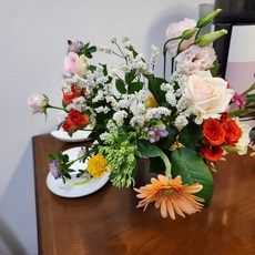 생화꽃다발 정기구독 랜덤택배 발송 대형/중형/소형 플랜트마스터, 행복한순간(소형)1회, 1개