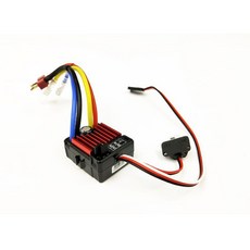 HobbyWing QuicRun 1060 방수 브러시드 전자 속도 컨트롤러 RC 투어링 자동차 버기 장난감, 02 60A ESC And Card