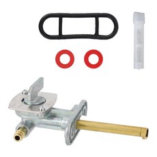 연료 페트콕 밸브 키트개스킷 및 필터 튜브 포함 오토바이 차단 교체 부품 야마하 가와사키 스즈키 ATV 호환 2857083, 연료 페트콕 밸브 키트개스킷 및 필터 튜브 포함 오토바