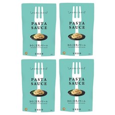 후키식연 파스타 사우스 버섯 두유 크림 120g × 4봉지 국산 대두 국산 버섯 크림 소스 동물성 원료 무첨가 파스타 그라탱