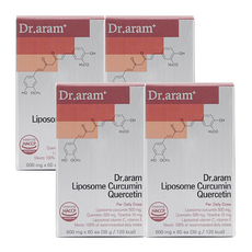 닥터아람 리포좀 커큐민 퀘르세틴 60p, 4개, 60정