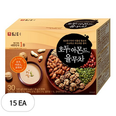 담터 호두 아몬드 율무차, 18g, 30개입, 15개