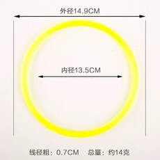 방방 소형트램펄린 접이식 미니 실내 방방이, 1, U. 내경 14cm 원형 두께 07 혼합 색상 20개입