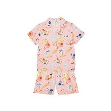 국내백화점 무냐무냐 키즈 내의 아동HSM여반팔잠옷04 실내복 (BK파우치증정)