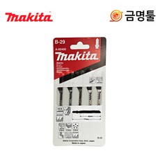 마끼다 A-80400 직소날 5개입 B-29 목재용 T101AO 동급 직쏘날 톱날, 1개