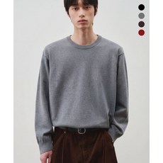 알리스 ALYSS 클라우드 터치 라운드 크롭 니트 4COLOR