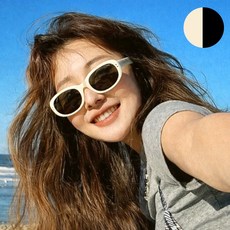 아임봄 캣아이 패션 남녀공용 트렌디 뿔테 선글라스 UV400 자외선 차단