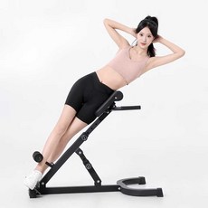 뉴빅 허리 운동 기구 코어 복근 홈트 가정용 실내, 상세페이지 참고, 옐로우 운동기 접이식