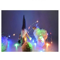 올데이 LED 코르크 와이어 전구 무지개 파티조명