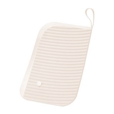 防滑搓衣板 洗衣板 迷你硅膠吸盤搓衣板家用宿舍洗內褲內衣便攜式防滑小型搓板洗衣板塑料洗, 搓衣板單個裝-白色, 1個