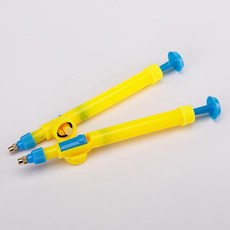 氣壓式噴頭 園藝噴水器, 黃色款, 1個