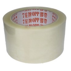 七星牌 OPP膠帶 60mm x 90M 透明封箱膠帶, 1箱