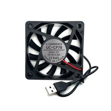 USB쿨러 60mm 10T 팬 컴퓨터 시스템 PC 튜닝 어항 .특수 냉각팬 컴퓨터팬 쿨링팬 쿨러 5V dew+1144hd