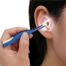 청새치 led 귀지집게 유아핀셋 블루, 1개입, 1개