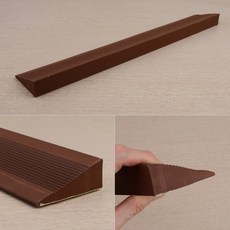 도어턱받침 1ea 대형 문지방경사대 3cm 로봇청소기 방문턱 안전문턱 이동식 현관 휠체어진입판, 1
