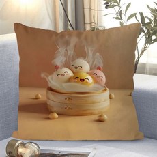 애니 캐릭터 소파쿠션 양면 소파 쿠션 솜 포함 세탁가능 고탄력 원작 캐릭터 재현 대형 애니 캐릭터 쿠션 베드 장식용 트렌디한 스타일, RBZ-7, 40 x 40CM (솜포함 양면쿠션)
