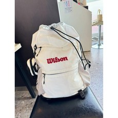 월슨 wilson 롤랑가로스 프랑스오픈 투어백 테니스 가방 토너먼트백 라켓백 배드민턴백 라켓가방 B. 흰색 1개 B. 흰색 × 1개