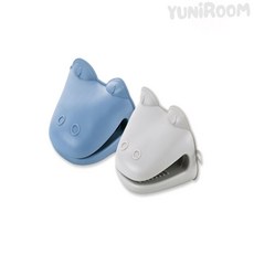 다프룸 실리콘 주방장갑 1p 주방용장갑, 블루